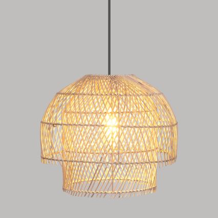 Atmosphera - Żyrandol na lince KERY 1xE27/40W/230V rattan