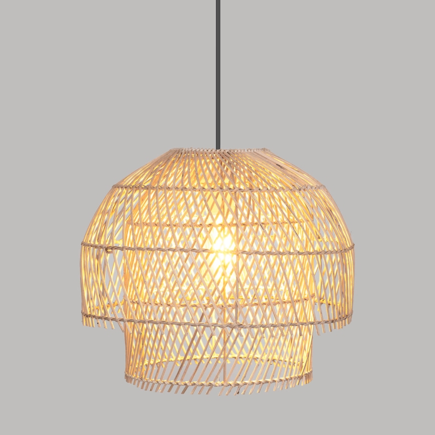 Atmosphera - Żyrandol na lince KERY 1xE27/40W/230V rattan