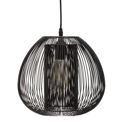 Atmosphera - Żyrandol na lince NODA 1xE27/40W/230V czarny