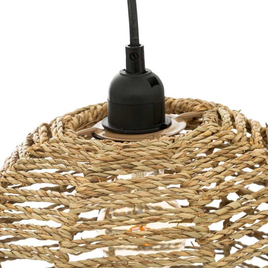 Atmosphera - Żyrandol na lince RANA 2xE27/40W/230V rattan