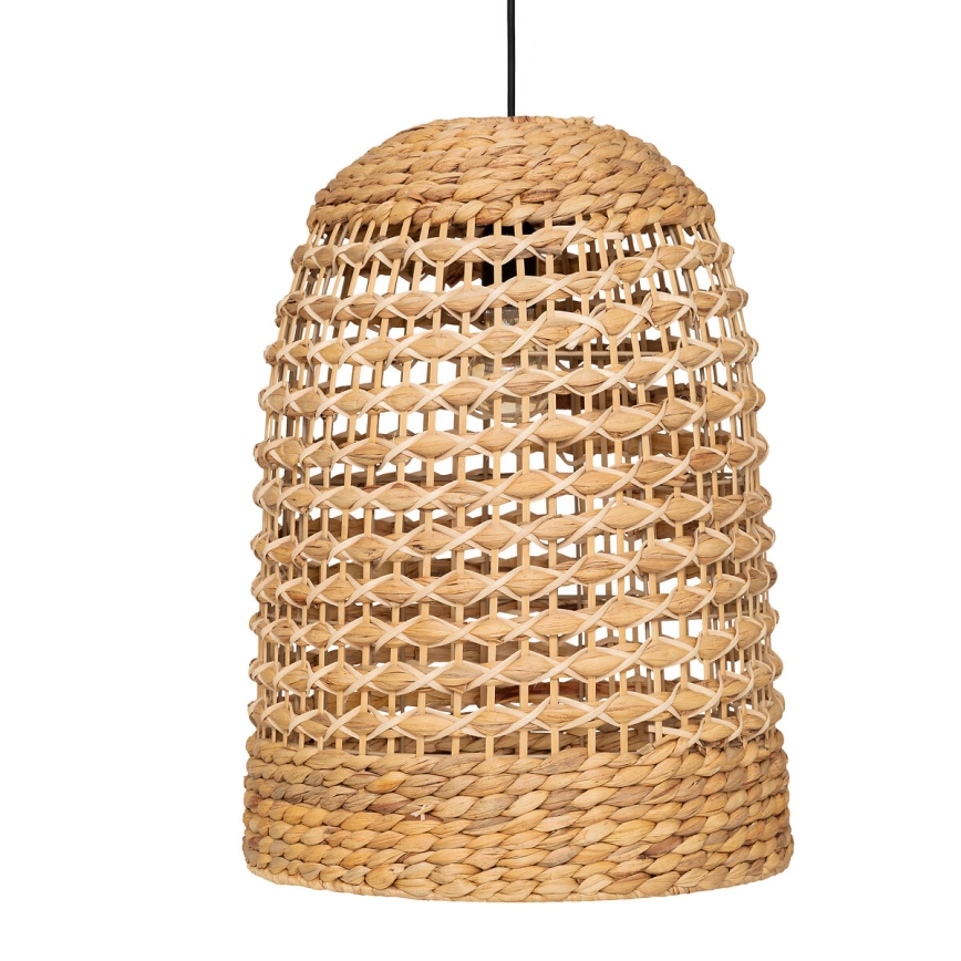 Atmosphera - Żyrandol na lince SAND 1xE27/40W/230V rattan/hiacynt wodny