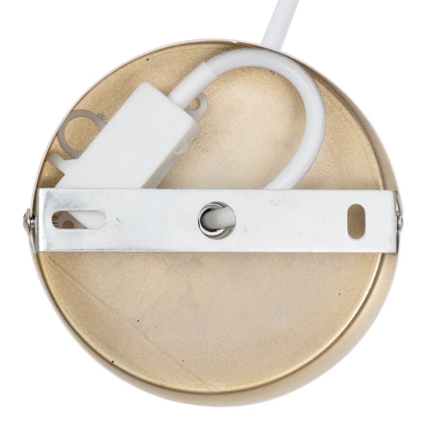 Atmosphera - Żyrandol na lince SAVIO 1xE27/40W/230V beżowy