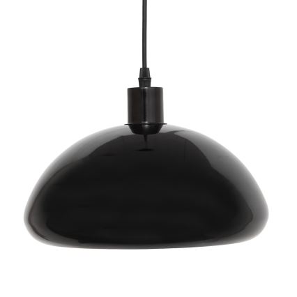 Atmosphera - Żyrandol na lince SAVIO 1xE27/40W/230V czarny