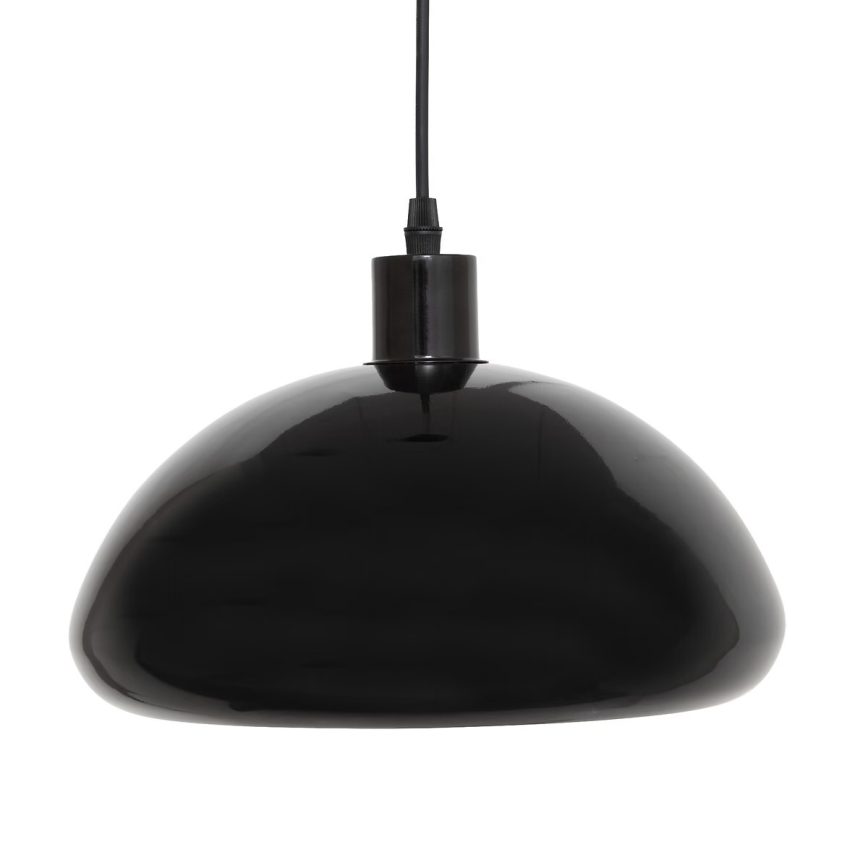 Atmosphera - Żyrandol na lince SAVIO 1xE27/40W/230V czarny