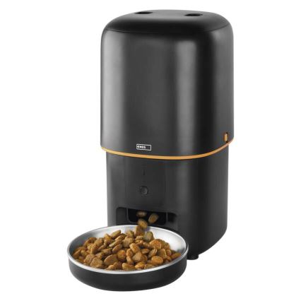 Automatyczny dozownik karmy 4 l/5V/3xD czarny Wi-Fi