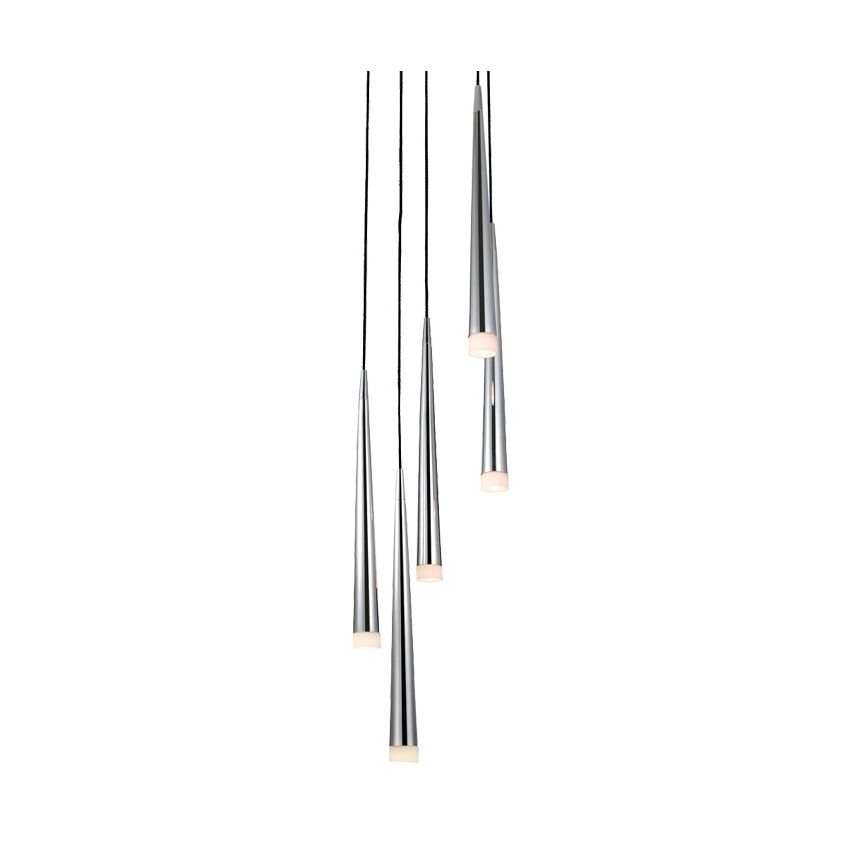 Azzardo AZ0134 - Żyrandol na lince STYLO 5xG9/40W/230V