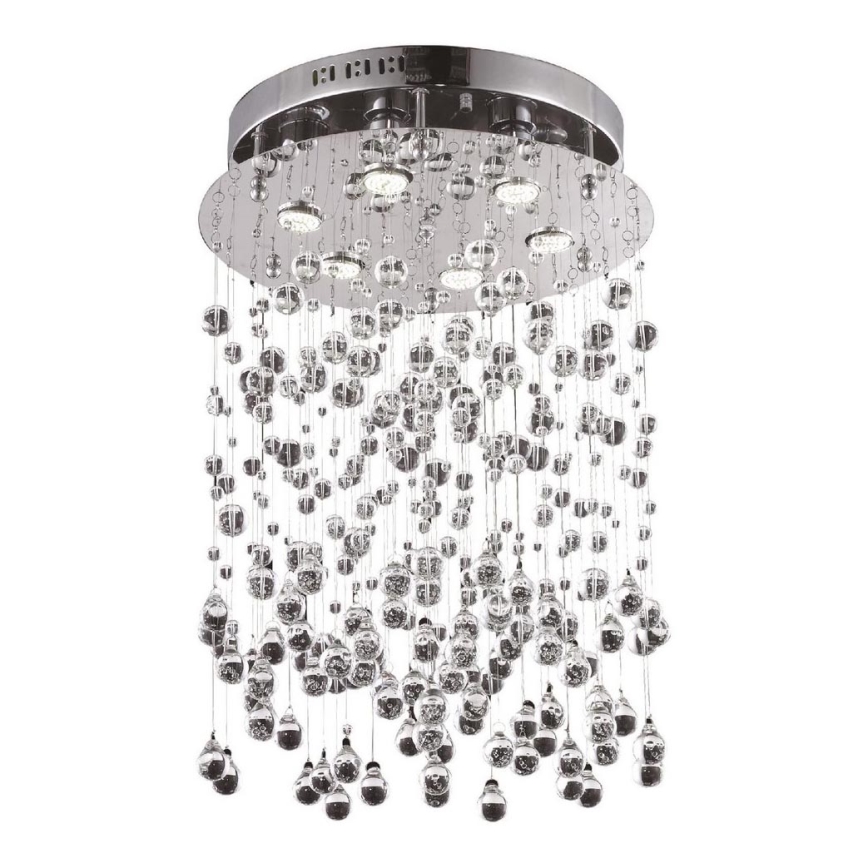 Azzardo AZ0269 - Plafon kryształowy COMET 6xGU10/40W/230V