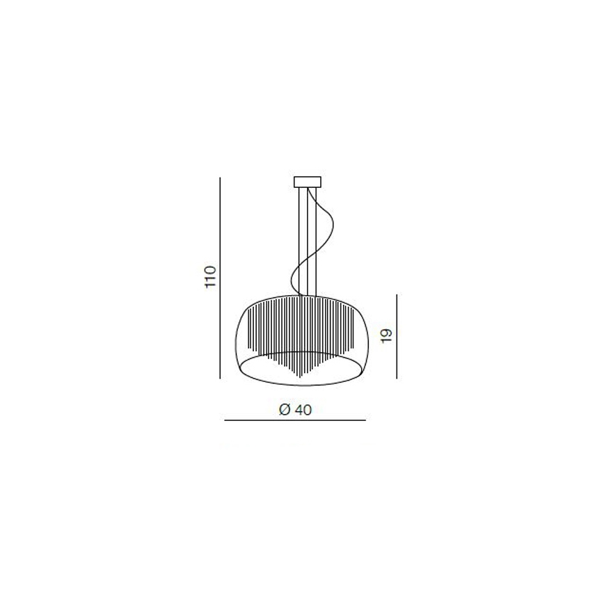 Azzardo AZ0999 - Plafon REGO 5xG9/40W/230V