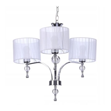 Azzardo AZ1006 - Żyrandol na łańcuchu IMPRESS 3xE27/60W/230V