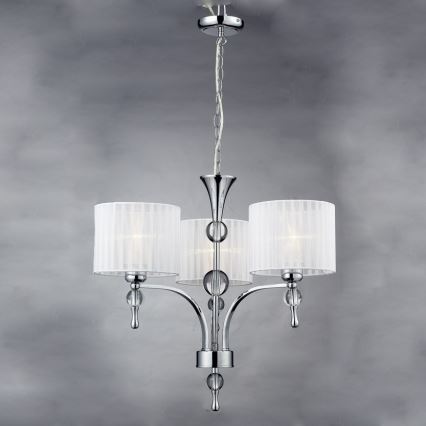 Azzardo AZ1006 - Żyrandol na łańcuchu IMPRESS 3xE27/60W/230V