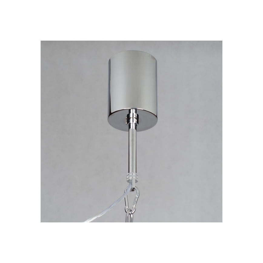 Azzardo AZ1417 - Żyrandol na lince DIABLO 12xE14/11W/230V czarny
