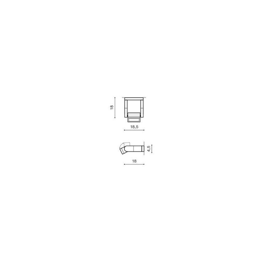 Azzardo AZ2132 - LED Kinkiet zewnętrzny FRAME LED/8W/230V IP54