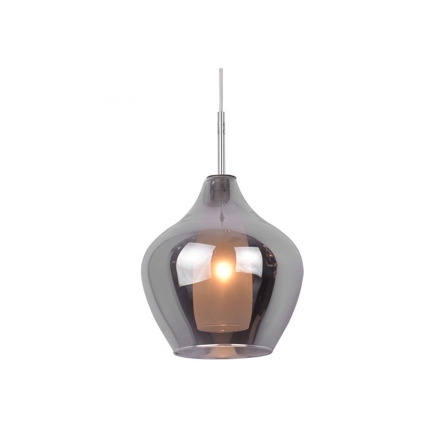 Azzardo AZ2148 - Żyrandol na lince AMBER MILANO 1xG9/40W/230V