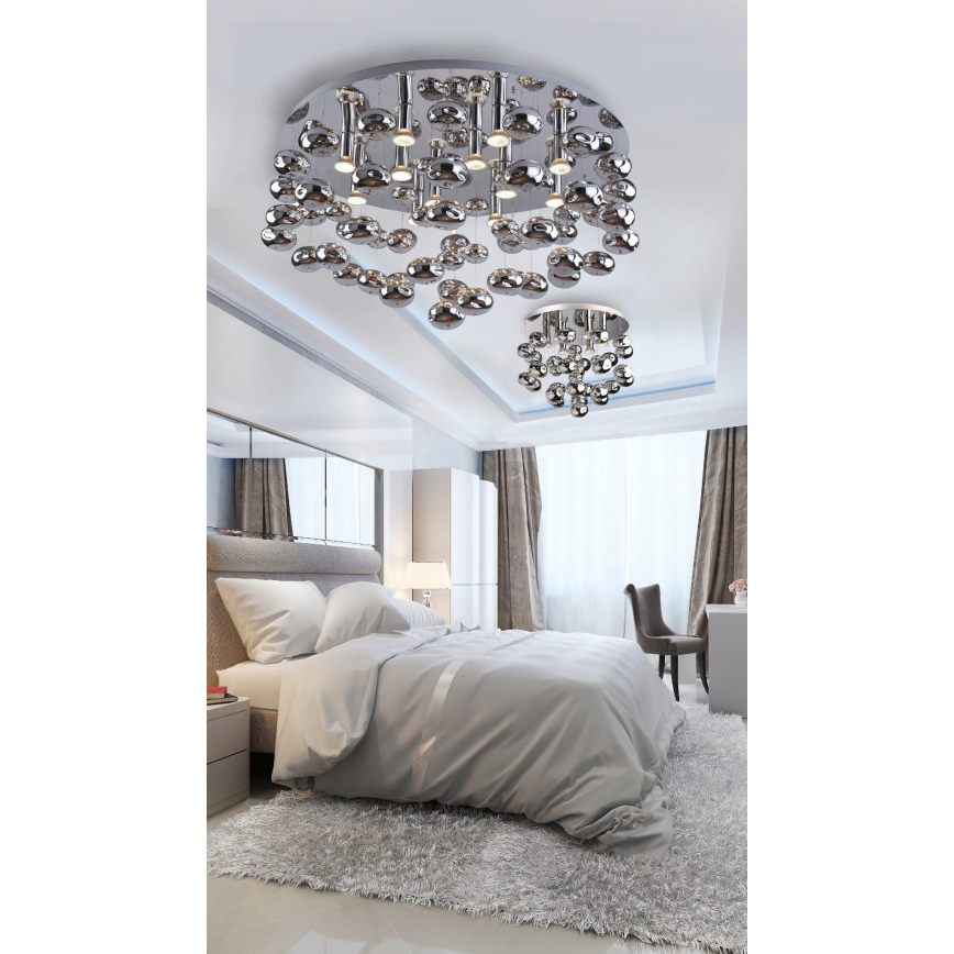Azzardo AZ2541 - Plafon LUVIA 6xGU10/40W/230V