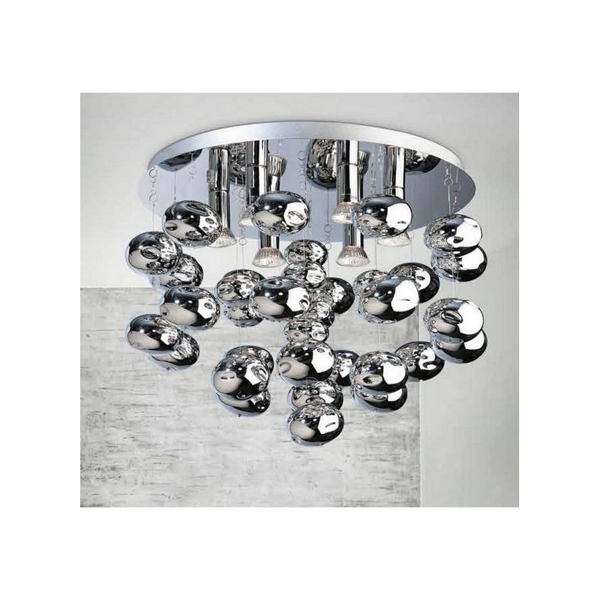 Azzardo AZ2541 - Plafon LUVIA 6xGU10/40W/230V