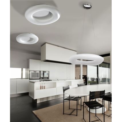 Azzardo AZ2671 - LED Plafon ściemnialny DONUT LED/216W/230V + zdalne sterowanie