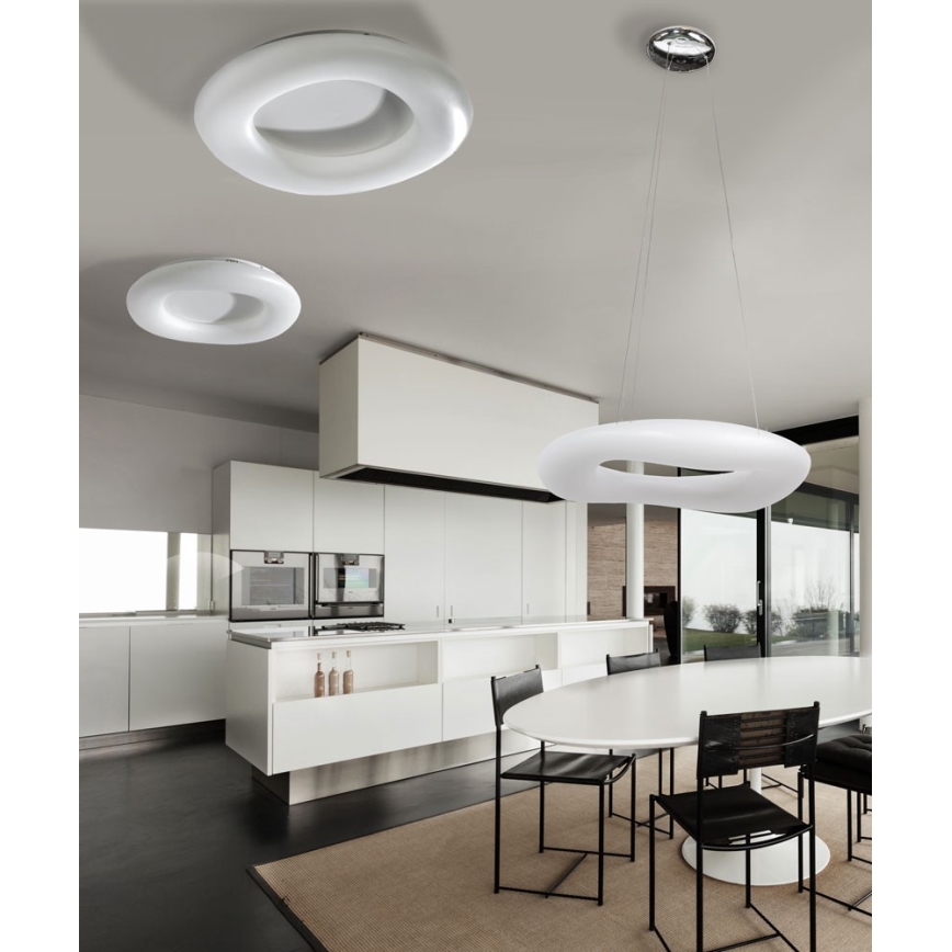 Azzardo AZ2671 - LED Plafon ściemnialny DONUT LED/216W/230V + zdalne sterowanie