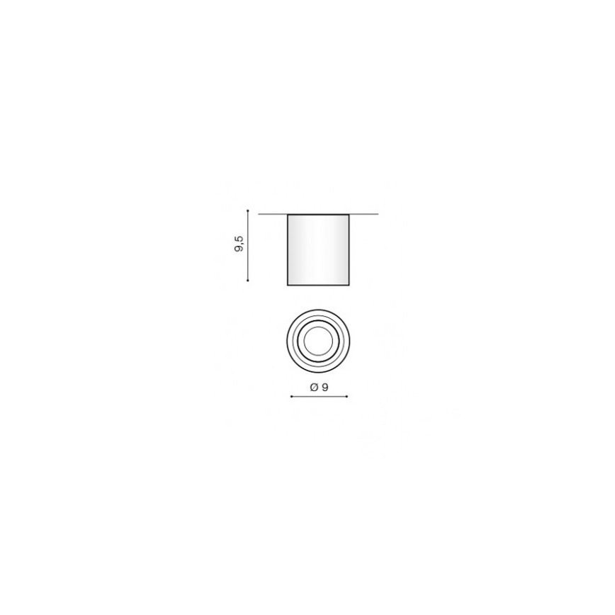 Azzardo AZ2690 - Plafon łazienkowy BRANT 1xGU10/50W/230V IP44
