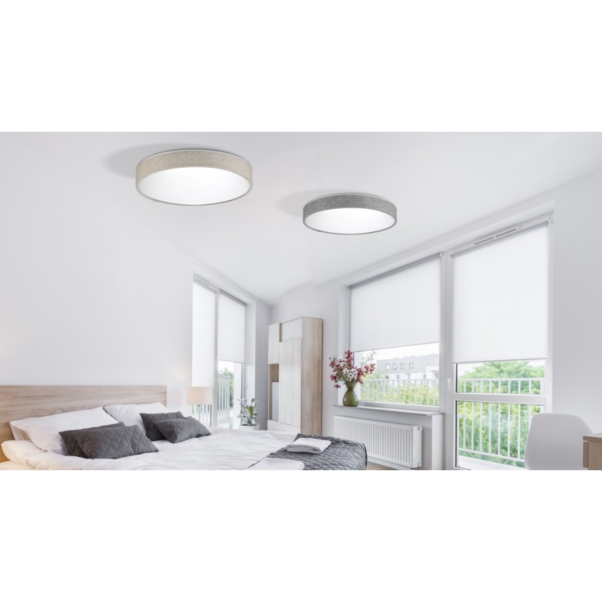 Azzardo AZ2717 - ściemnialna oprawa sufitowa LED COLLODI LED/50W/230V + pilot zdalnego sterowania