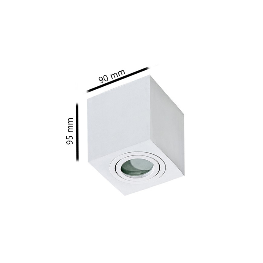 Azzardo AZ2822 - Plafon łazienkowy BRANT 1xGU10/50W/230V IP44