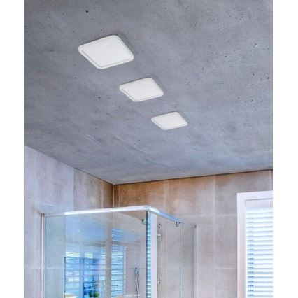 Azzardo AZ2837 - LED Łazienkowa oprawa wpuszczana SLIM 1xLED/12W/230V IP44 CRI 90
