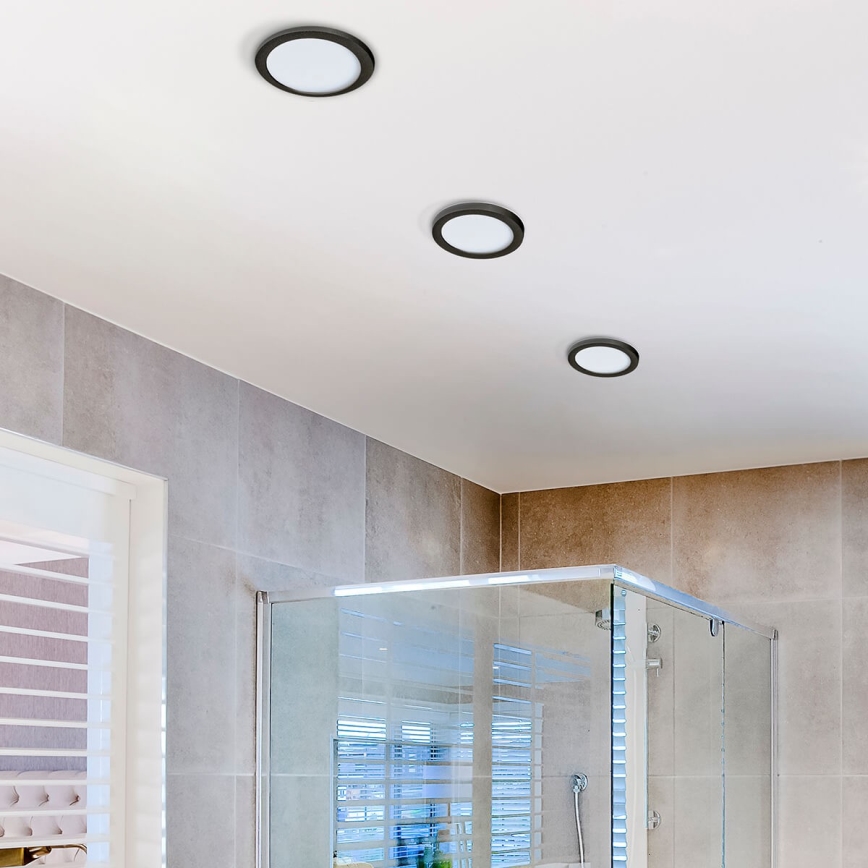 Azzardo AZ2840 - LED Łazienkowa oprawa wpuszczana SLIM 1xLED/12W/230V IP44 CRI 90
