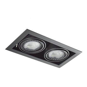 Azzardo AZ2875 - Oprawa sufitowa NOVA 2xGU10-ES111/50W/230V