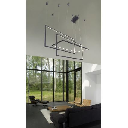 Azzardo AZ2914 - LED Żyrandol ściemnialny na lince METRIC 3xLED/135W/230V