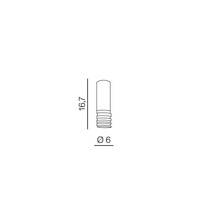 Azzardo AZ3125 - Plafon LOCUS 1xGU10/35W/230V