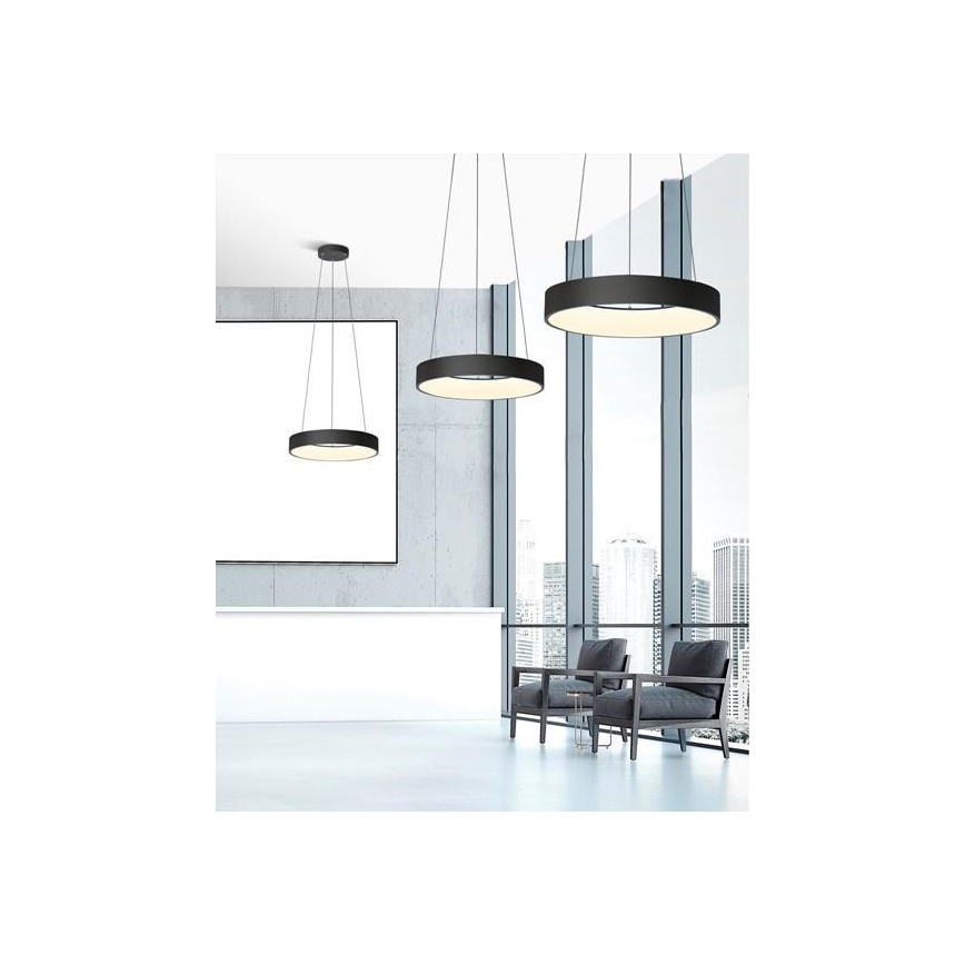 Azzardo AZ3449 - LED Żyrandol ściemnialny na lince SOVANA LED/80W/230V + pilot