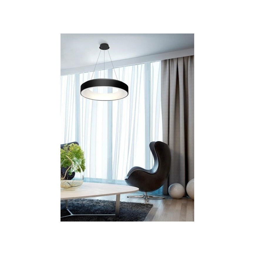 Azzardo AZ3449 - LED Żyrandol ściemnialny na lince SOVANA LED/80W/230V + pilot