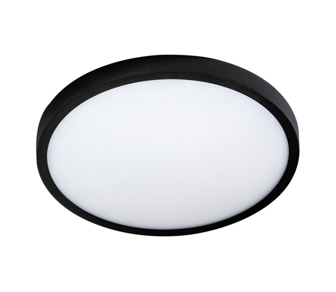 Azzardo AZ4243 - LED Plafon MALTA LED/24W/230V śr. 30 cm czarny
