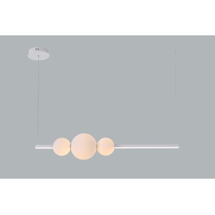 Azzardo AZ4426 - LED Dimmable żyrandol on a string SANDRA LED/48W/230V biały