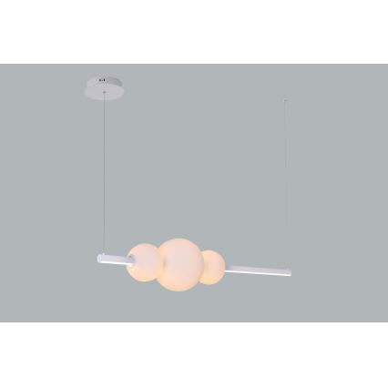 Azzardo AZ4426 - LED Dimmable żyrandol on a string SANDRA LED/48W/230V biały