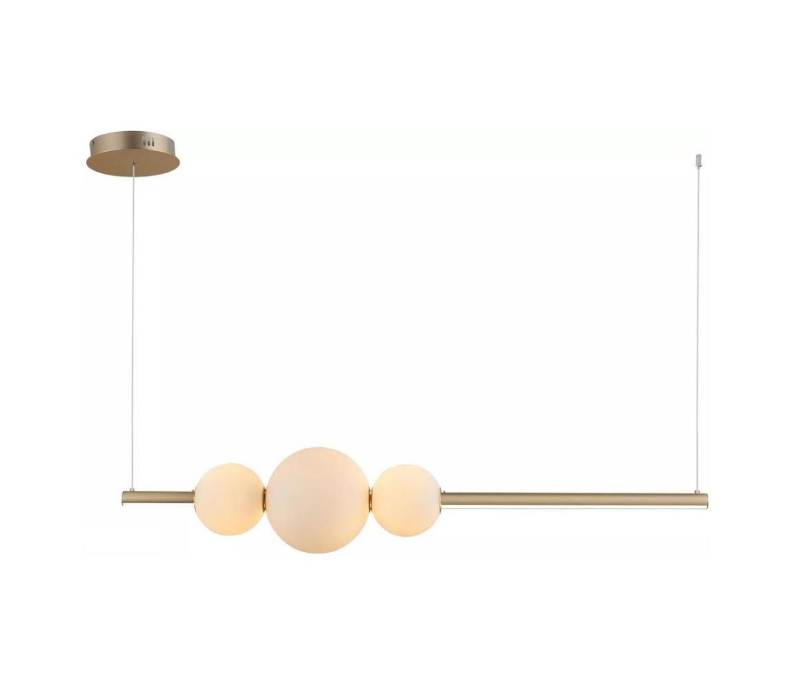 Azzardo AZ4427 - LED Dimmable żyrandol on a string SANDRA LED/48W/230V gold