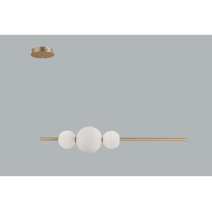 Azzardo AZ4427 - LED Dimmable żyrandol on a string SANDRA LED/48W/230V gold