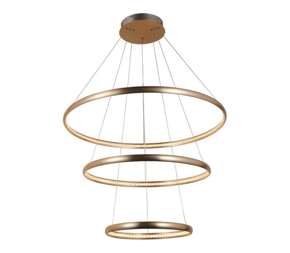 Azzardo AZ4429 - LED Żyrandol na lince BRIGHTON LED/55W/230V gold