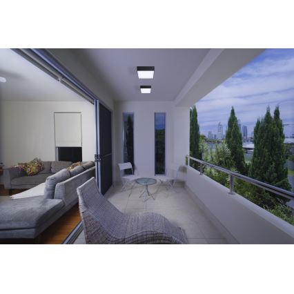 Azzardo AZ4497 - LED Plafon zewnętrzny CASPER LED/15W/230V IP54 kwadrat
