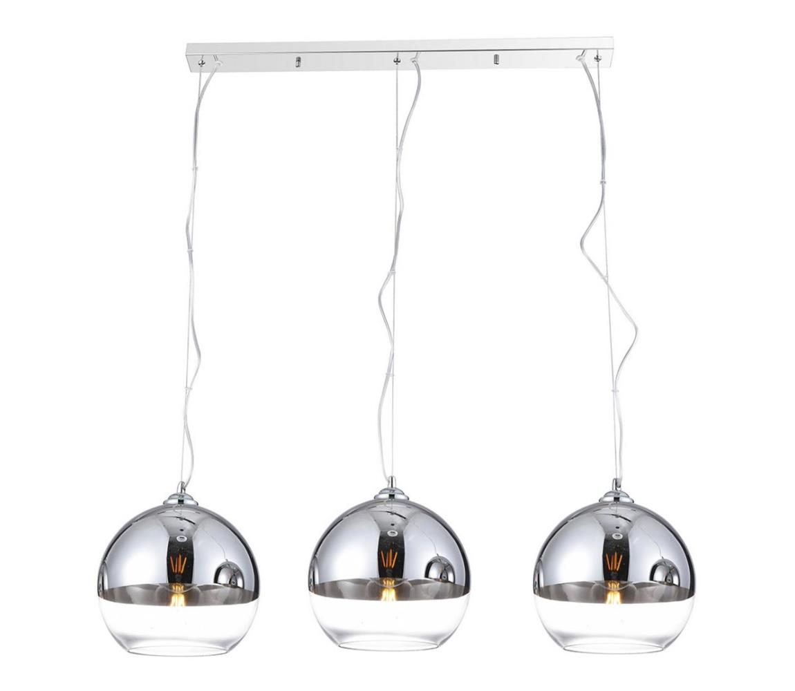 Azzardo AZ4751 - Żyrandol na lince BALL 3xE27/40W/230V