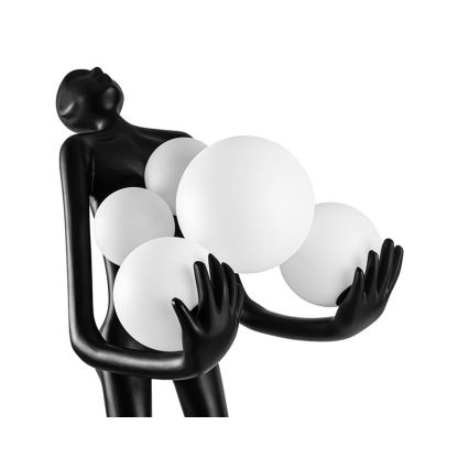 Azzardo AZ4985 - Lampa podłogowa ATLAS 6xE14/50W/230V 180 cm żywica