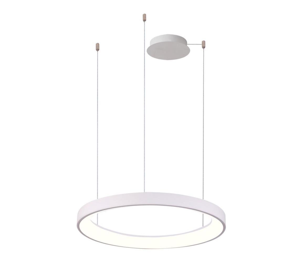 Azzardo AZ5015 -LED Żyrandol ściemnialny na lince AGNES LED/38W/230V śr. 48 cm biały