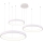 Azzardo AZ5025 - LED Żyrandol ściemnialny na lince AGNES LED/120W/230V biały