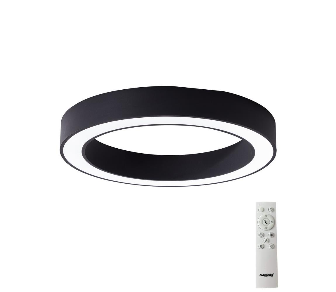 Azzardo AZ5032 - LED Plafon ściemnialny MARCO LED/50W/230V czarny + pilot