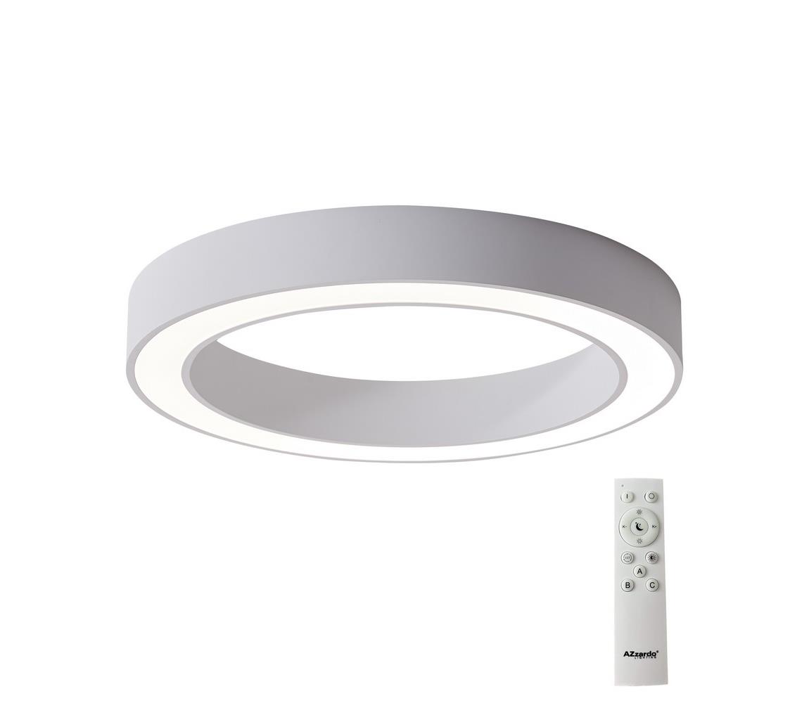 Azzardo AZ5034 - LED Plafon ściemnialny MARCO LED/60W/230V biały + pilot