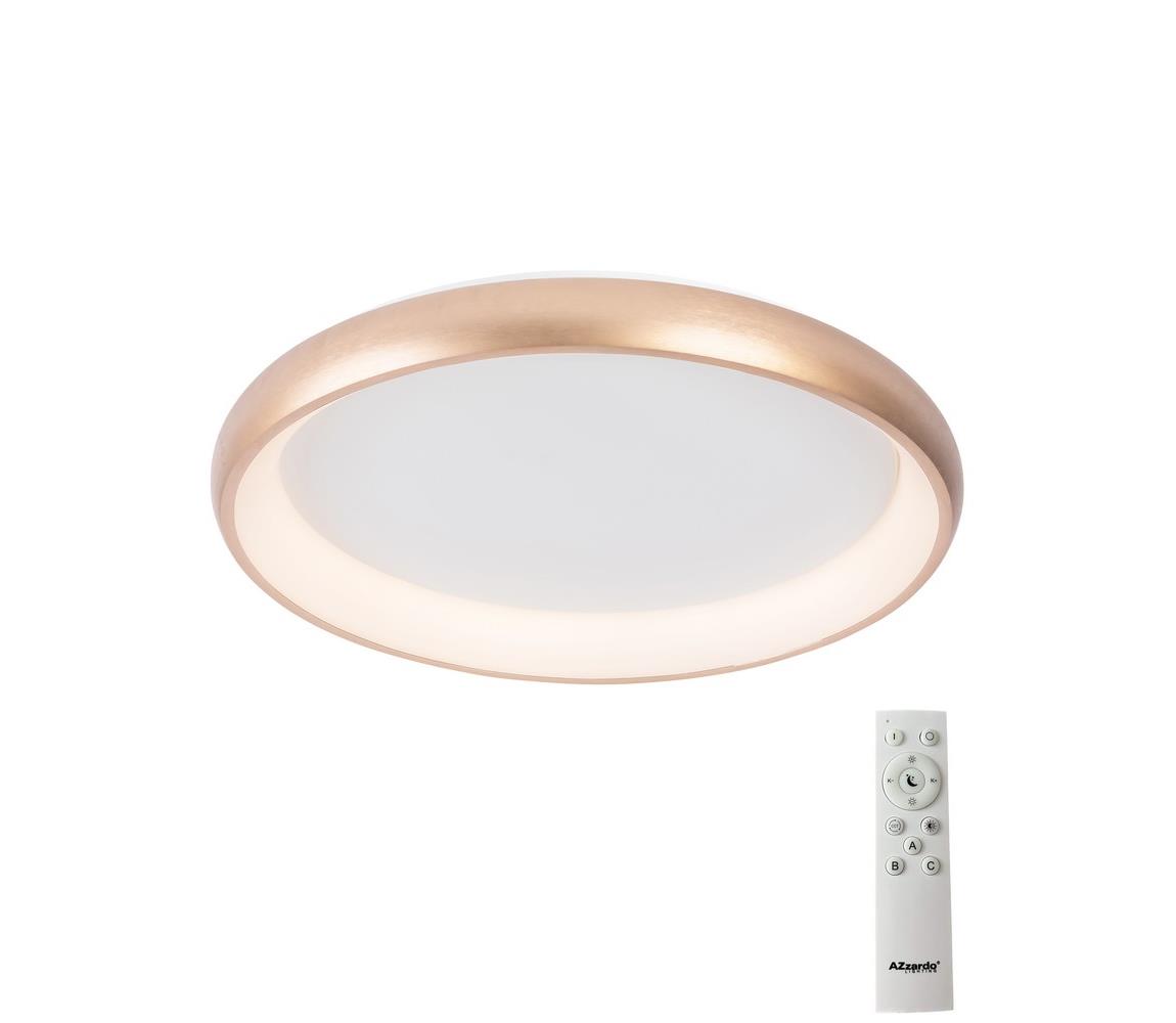 Azzardo AZ5070 -LED Plafon ściemnialny ANTONIO LED/32W/230V złoty + pilot