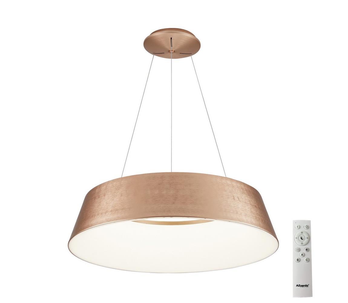 Azzardo AZ5095 - LED Żyrandol ściemnialny na lince EMMA LED/60W/230V złoty + pilot