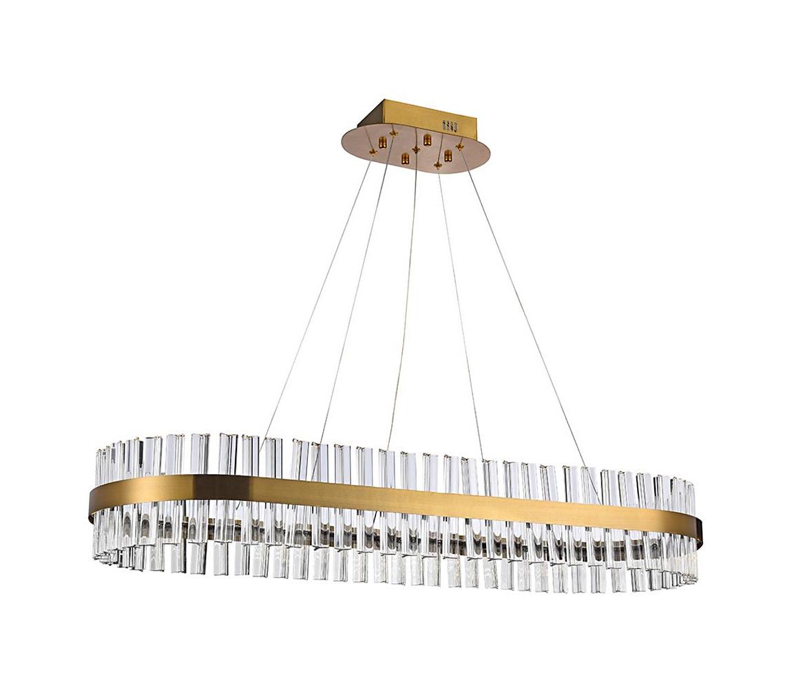Azzardo AZ5263 - LED Żyrandol na lince FRANCESCA LED/64W/230V 100 cm
