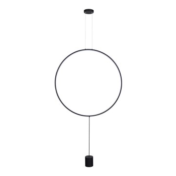 Azzardo AZ5264 - LED Ściemnialny żyrandol na lince CODUTTI LED/28W/230V czarny