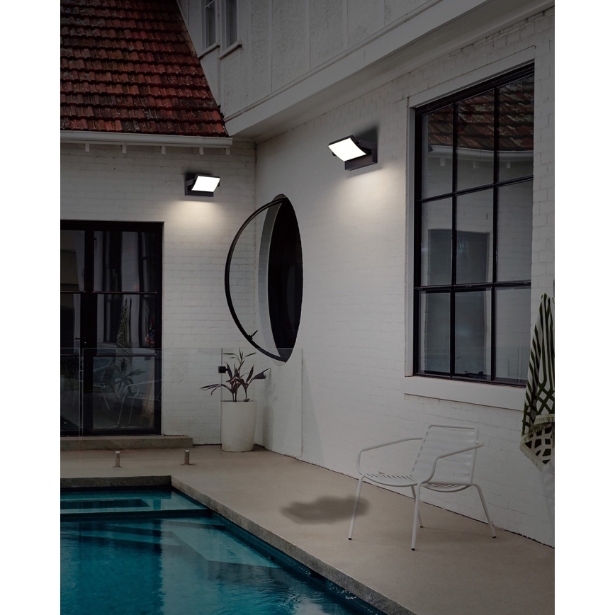 Azzardo AZ5340 - LED Kinkiet zewnętrzny z czujnikiem DURANTE LED/21W/230V IP54