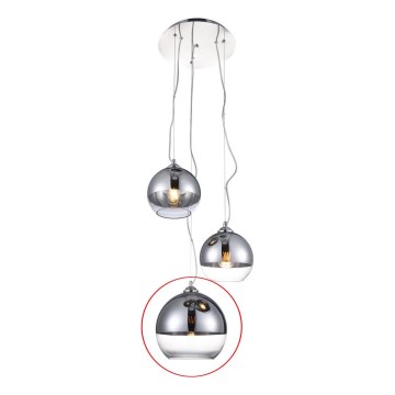 Azzardo - Klosz zamienny do żyrandola BALL - duży śr. 24 cm